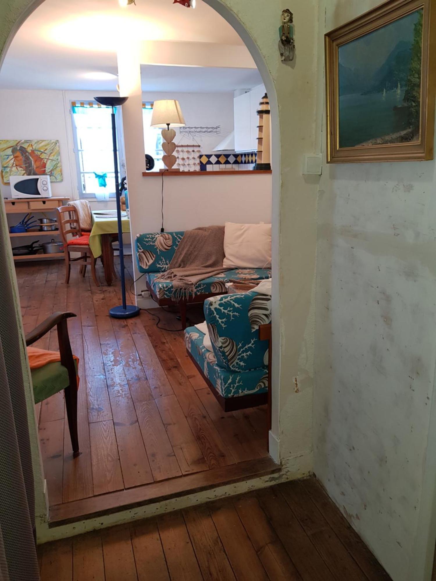 Herm'S Petite Maison Atypique Et Cour Privative - Avenue Du Marche - Ideal Couple Ou Jeunes Parents 卡布尔 外观 照片